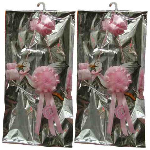 Fiocco Cicogna Mis. Media Rosa FC. CI. / M - Foto 1