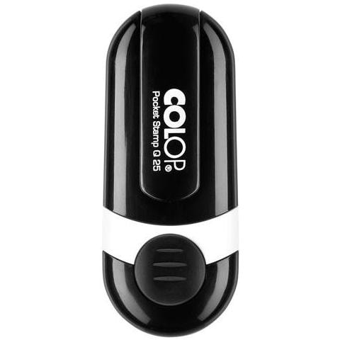 Timbro Colop Q25 Quadrato Autoinchiostrante Personalizzato Tascabile Colop Q25 25x25mm Qualità Professionale - Foto 1