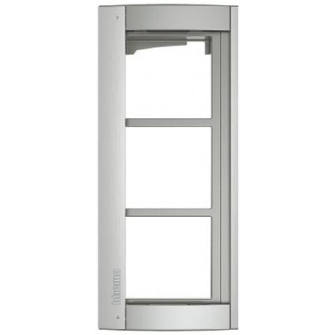 Telaio Supporto Con Cornice 3 Moduli Sfera New Finitura Allmetal - Foto 5