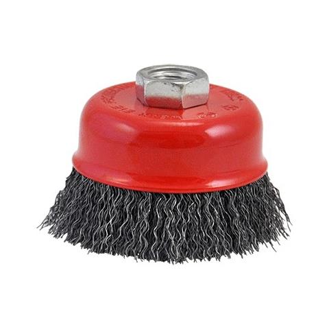 Spazzola A Tazza - ? Mm 75 Foro M 14 - Foto 1