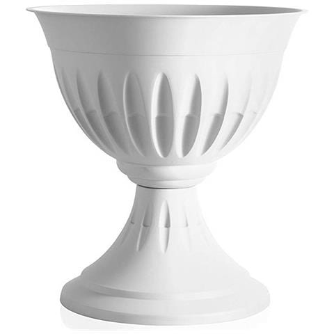 Vaso Calice Alba Bianco Cm33xh35 31892 - Foto 1