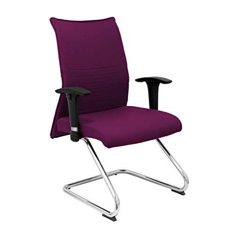 208cpbali760 - Poltrona Confidente, Colore: Viola - Foto 1