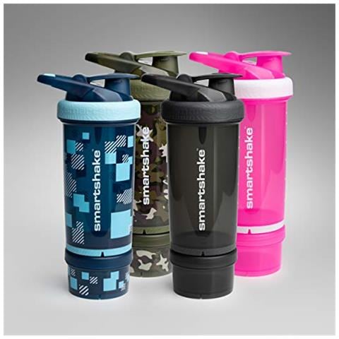 Revive 750 Ml, Shaker Per Cibo E Bevande Nutrizionali Unisex Adulto, Camo Green, Taglia Unica - Foto 3