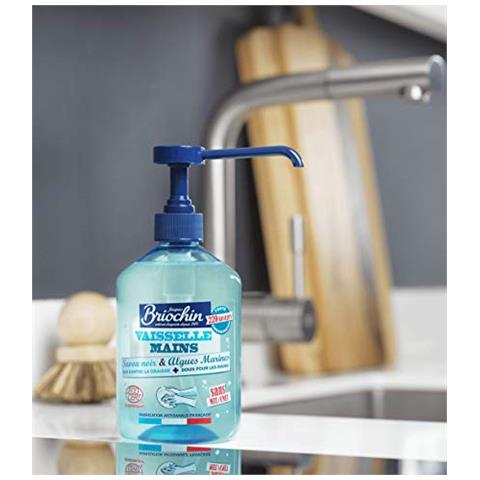 Liquido Stoviglie Al Sapone Nero Profumo Alga Marina 500 Ml - Set Di 2 - Foto 2