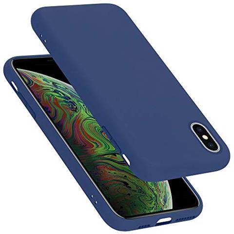 Cadorabo Custodia Compatibile Con Apple Iphone Xs Max In Liquid Blu - Coperchio Protettivo In Silicone Tpu Flessibile - Foto 1