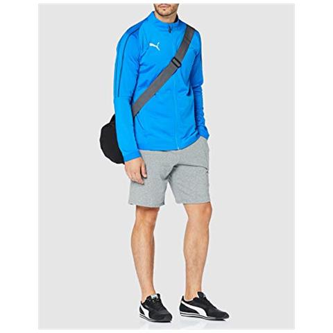 Liga Casuals Shortspantaloni Tuta Uomomedium Grigio Melange / S Nero - Foto 2