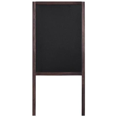 Lavagna Bifacciale con Cavalletto in Legno di Cedro 40x60 cm - Foto 2