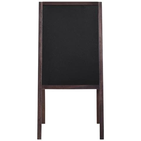 Lavagna Bifacciale con Cavalletto in Legno di Cedro 40x60 cm - Foto 5