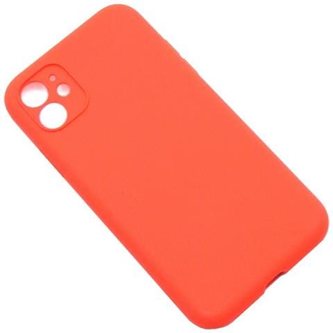 Custodia Tpu Silicone Lite Cover Soft-case Per Apple Iphone 11 Red - Foto 1