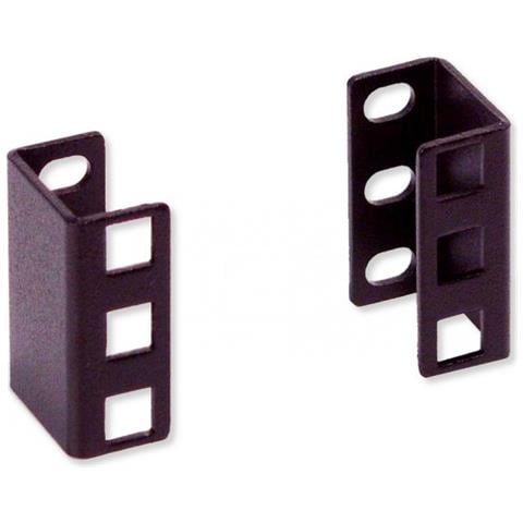 Coppia dii Adattatori dii Profondità Guide Per Rack 1u Colore Nero - Foto 1