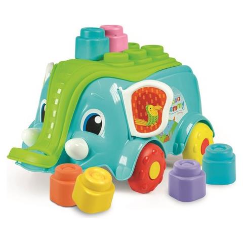 Carrettino Elefante Giocattolo Educativo e Creativo - Foto 1