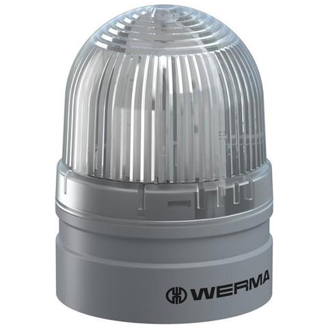 Twinflash Blinkende Led-evs-signalleuchte, Wandmontage /sockelmontage, 13.2vac /vdc, Weiss (260.420.74) - Foto 1
