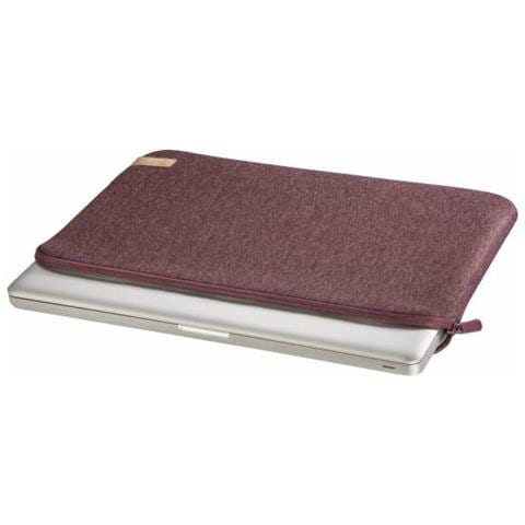 Jersey Borsa Per Notebook 33,8 Cm (13.3"") Custodia A Tasca Rosso - Foto 3