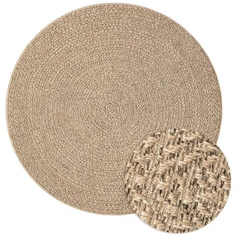 Tappeto 90 Cm Aspetto Iuta Per Interni Ed Esterni - Foto 1