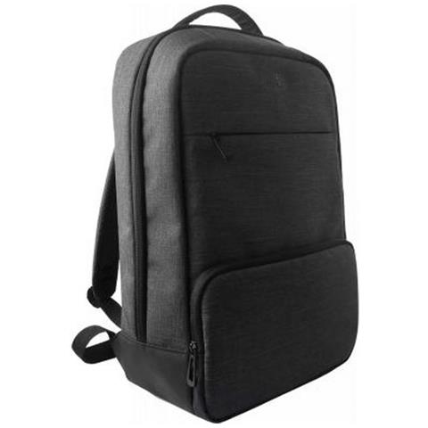 Zaino Byme In Nylon Per Laptop 15,6""., Grigio - Foto 2