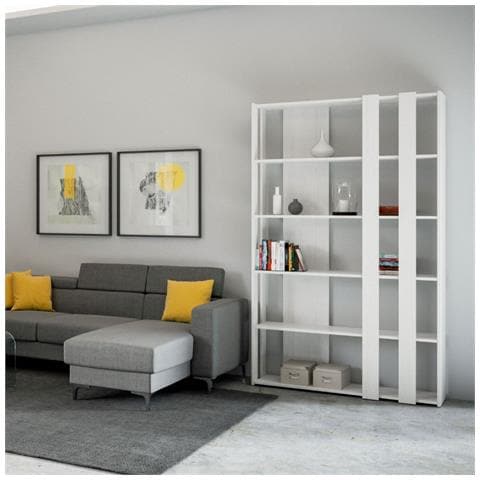 Libreria A Giorno Kato Small B Cemento - Foto 1