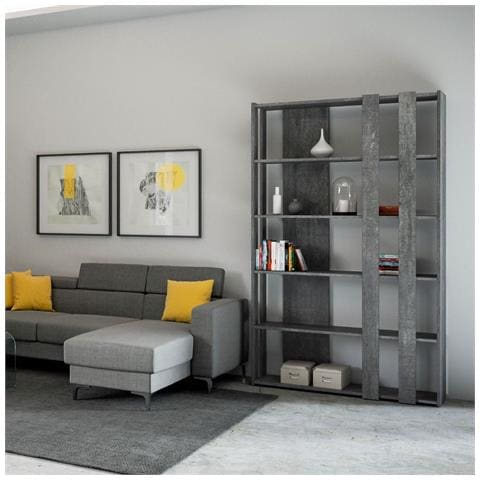 Libreria A Giorno Kato Small B Cemento - Foto 2