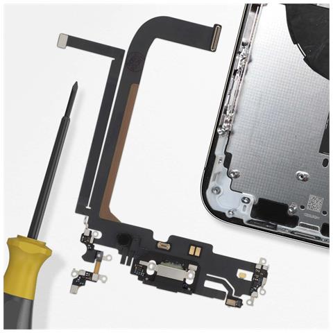 Connettore Ricarica Con Lightning E Microfono Per Iphone 13 Pro Max - Foto 4