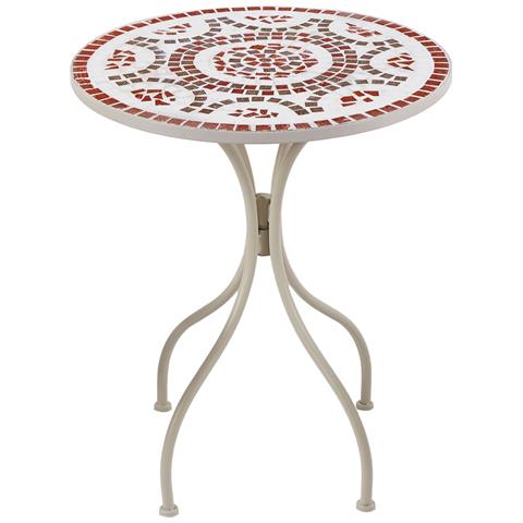 Tavolino Bistrot Spello 60 Cm 60 Cm Bianco - Foto 14