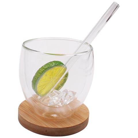 Smoothie Petite Set Di Cannucce Di Vetro Riutilizzabili - Foto 2