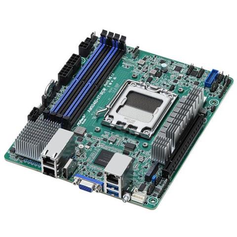 Am5d4id-2t /bcm Scheda Madre Knoll3 X300 Presa Di Corrente Am5 Mini Itx - Foto 2