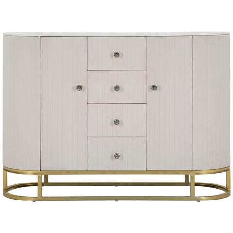 Mobile Montpellier Crema Cm 120x40x85 - Foto 2