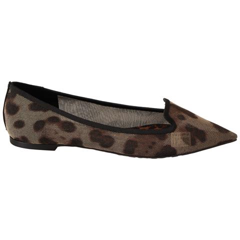 Mocassini Piatti Ballerina Leopardata Marrone - Eu36/us5.5 - Foto 1