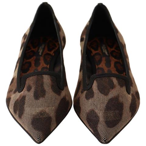 Mocassini Piatti Ballerina Leopardata Marrone - Eu36/us5.5 - Foto 5