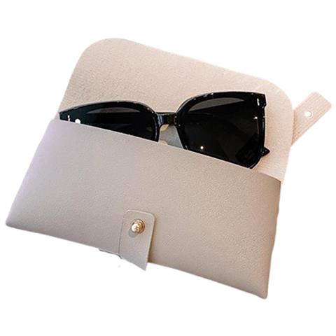 Custodia Per Occhiali In Pelle Grey - Foto 1