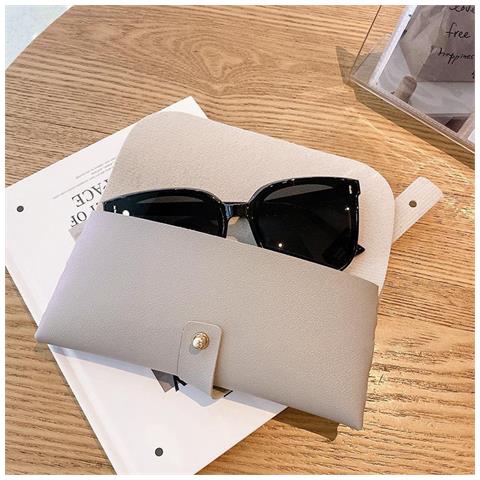 Custodia Per Occhiali In Pelle Grey - Foto 4