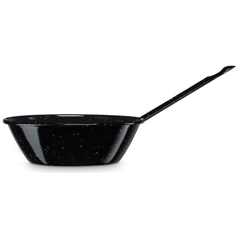 Levante Padella Friggitrice Induzione 28cm Acciaio Smaltato, Padella Profonda 4,3l Fuoco Nero - Foto 1