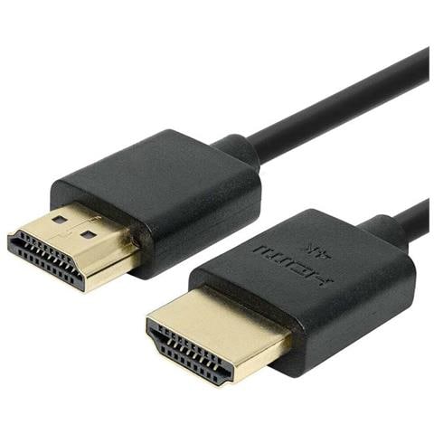 Cavo Hdmi A Hdmi Connettori A 19 Pin Modello High Speed 5 M, Nero - Foto 8