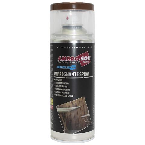 Impregnante Spray Per Legno Noce Scuro Protettivo Infissi Pergole Barche 400ml - Foto 1