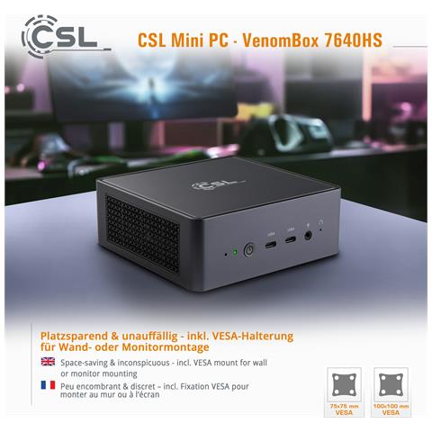 Mini Pc - Venombox 7640hs / 16 Gb Ram / 4000 Gb M.2 Ssd / Windows 11 Pro - Foto 8