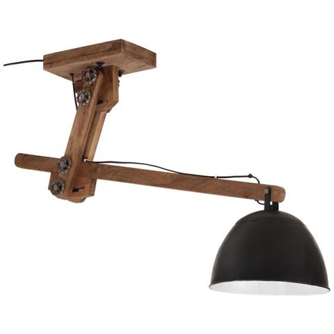 Lampada Da Soffitto 25 W Nera 105x30x65-108cm E27 - Foto 2