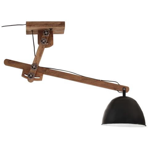 Lampada Da Soffitto 25 W Nera 105x30x65-108cm E27 - Foto 3