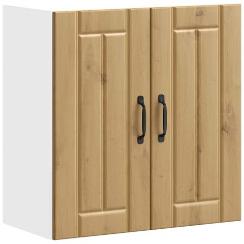 Pensile Da Cucina Lucca Rovere Artigianale In Legno Multistrato - Foto 2