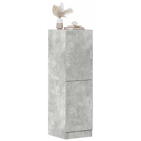 Mobile Da Cucina Grigio Cemento 38x41,5x131,5 Cm Legno - Foto 1