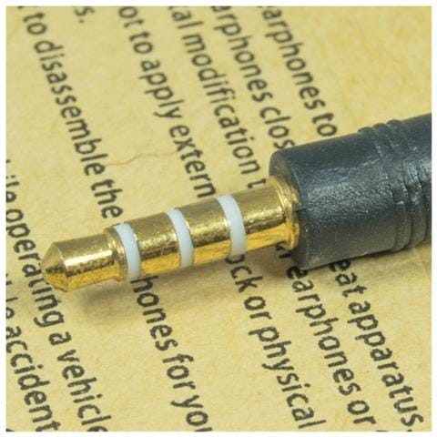 Auricolare Cu-1300 Stereo In-ear Con Supporto Orecchio Jack 3,5mm Black Per Smartphone - Foto 5