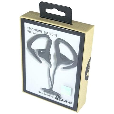 Auricolare Cu-1300 Stereo In-ear Con Supporto Orecchio Jack 3,5mm Black Per Smartphone - Foto 1