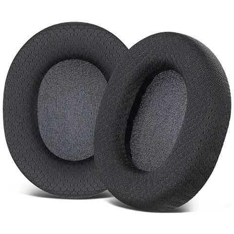 Cuscinetti Auricolari Per Steelseries Arctis 3/5/7/9/9x /pro Nero 1 Paio - Foto 1