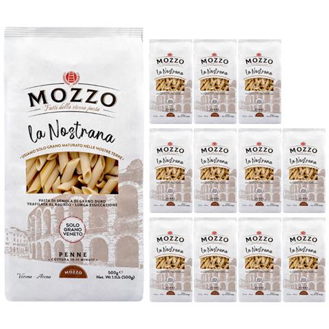 Mozzo La Nostrana Penne Pasta Con Grano Veneto 12 Confezioni Da 500 Grammi - Foto 1