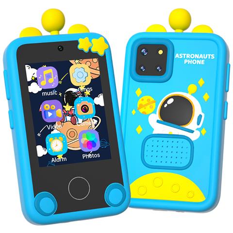 Telefono Educativo Astronauta Per Bambini 48 Mp Schermo Lcd Touchscreen Da 2,8"" Antiurto - Foto 2