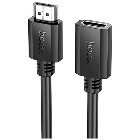 Hoco Cavo Originale Prolunga 1 Metro Femmina In Maschio Hdmi Full Hd 4k Black - Foto 1