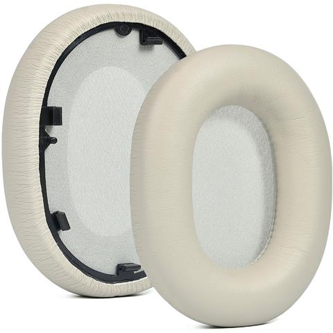 Cuscinetti Di Ricambio Compatibili Con Sony Wh-1000xm5, Cuscinetti In Memory Foam E Morbida Pelle Proteica Gold - Foto 1
