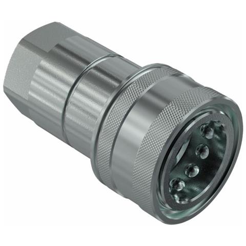 Innesto Rapido A Valvola Femmina Da 1/4"" Faster Confezione Da 5 Pezzi - Foto 1