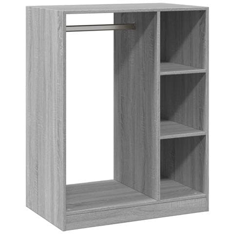 Armadio Grigio Sonoma 77x48x102 cm in Legno Multistrato - Foto 1