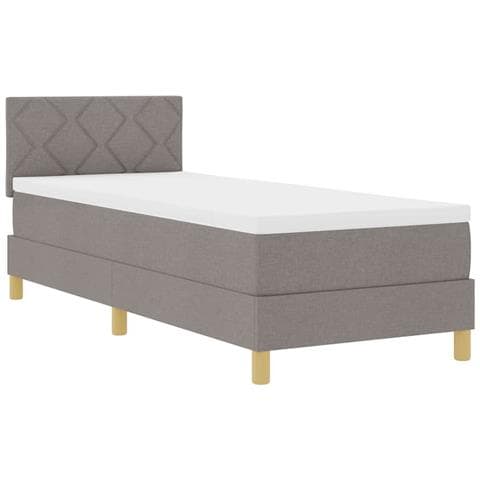 Letto a molle con materasso Talpa 80 x 200 cm Tessuto - Foto 1