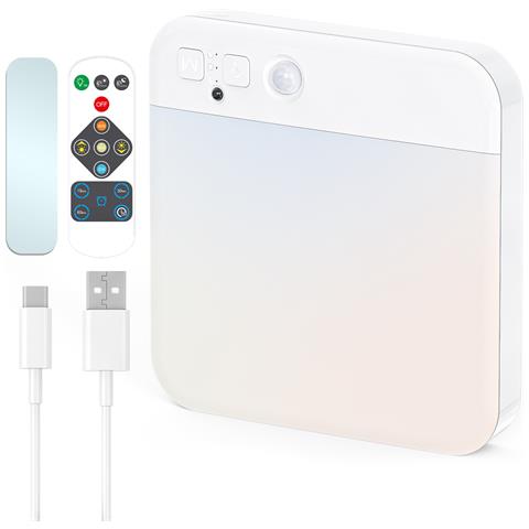 Luce Con Sensore Di Movimento - 3 Temperature Di Colore, Telecomando - Foto 1