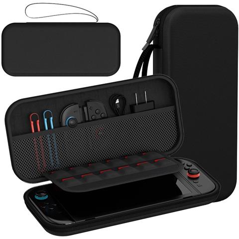 Custodia Portatile Nera Compatibile Con Nintendo Switch 2 - Borsa Da Viaggio - Foto 2